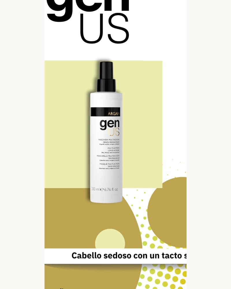 genUS Hair Mascarilla Multiacción sin Enjuague