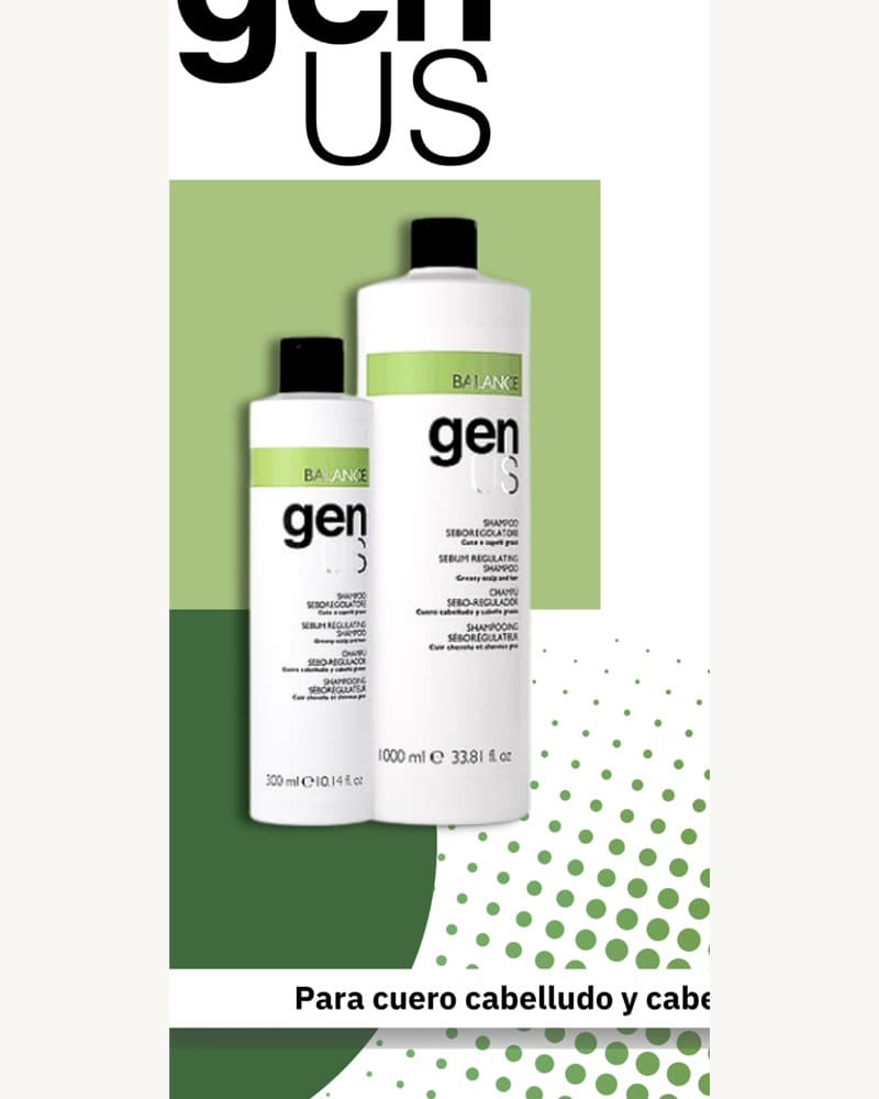 genUS Hair Champú Seborregulador