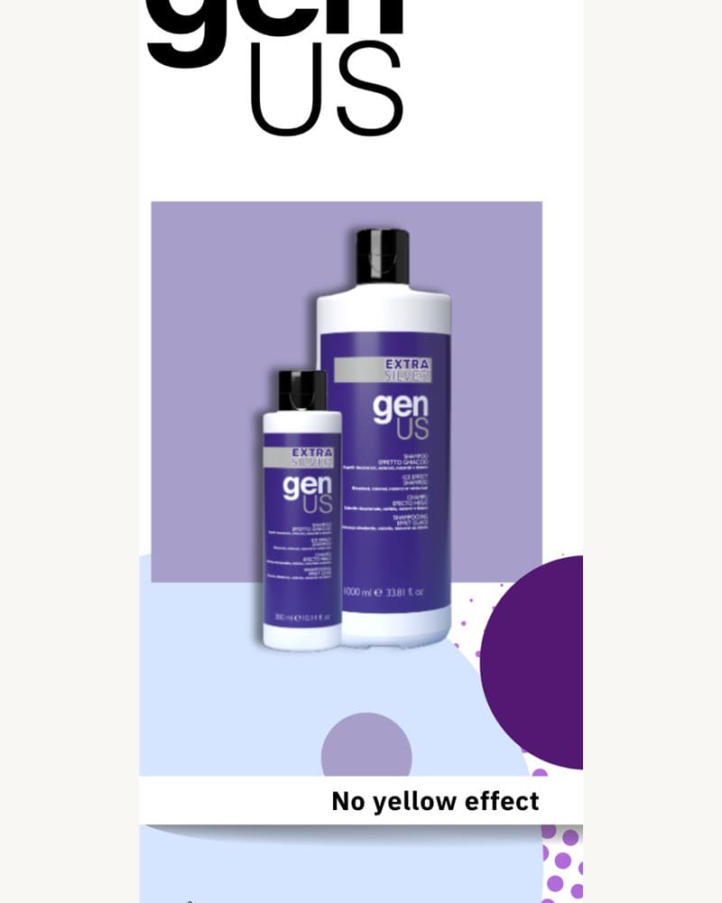 genUS Hair Champú Extra Plata