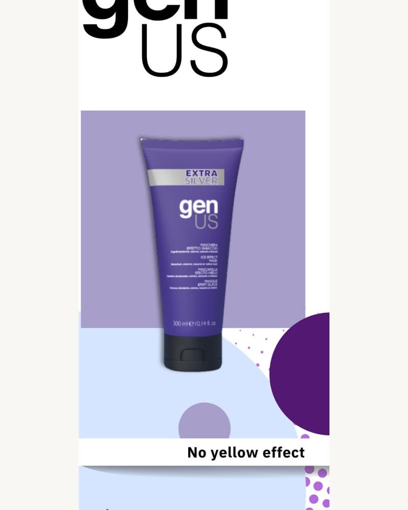 genUS Hair Mascarilla Extra Silver