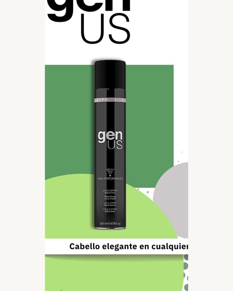 genUS Hair Extra Strong Hair Spray