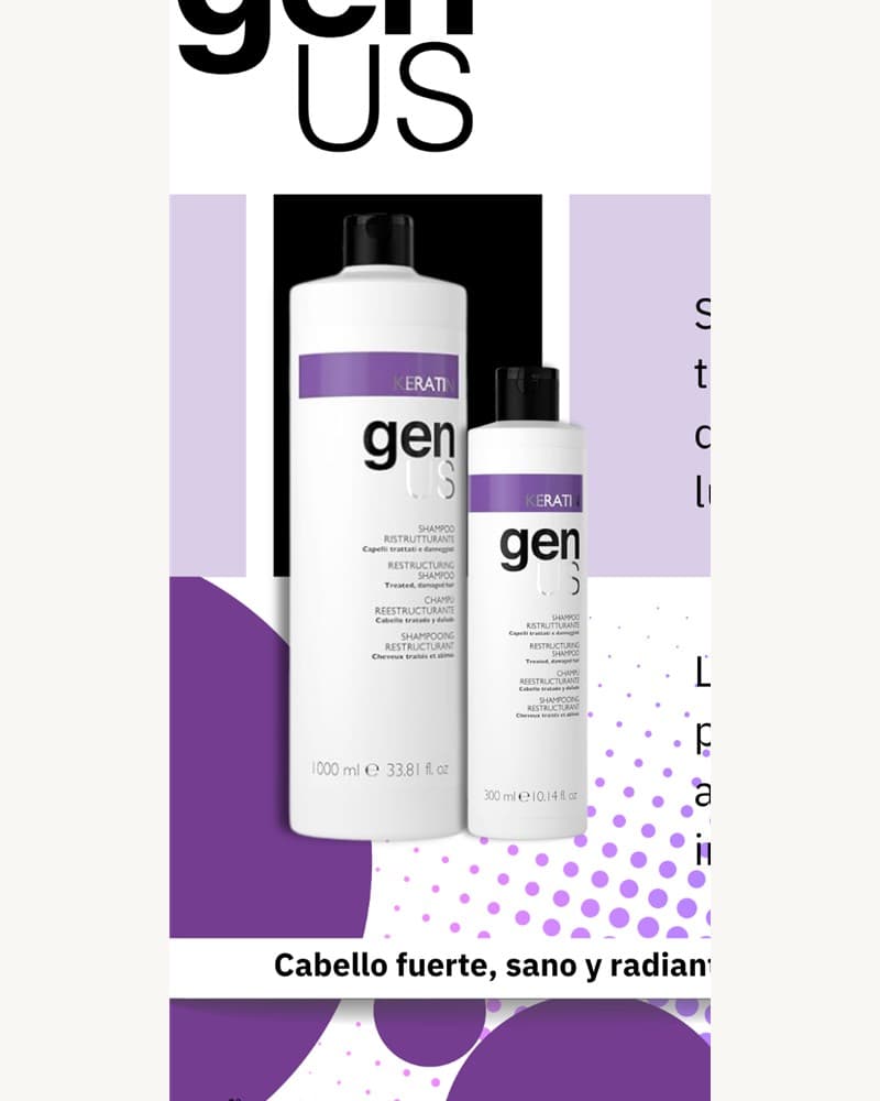 genUS Hair Champú Reestructurante