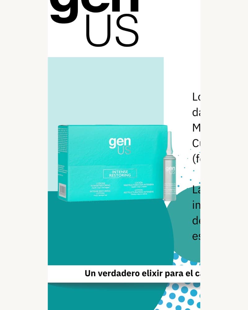 genUS Hair Loción Reestructuración Intensiva
