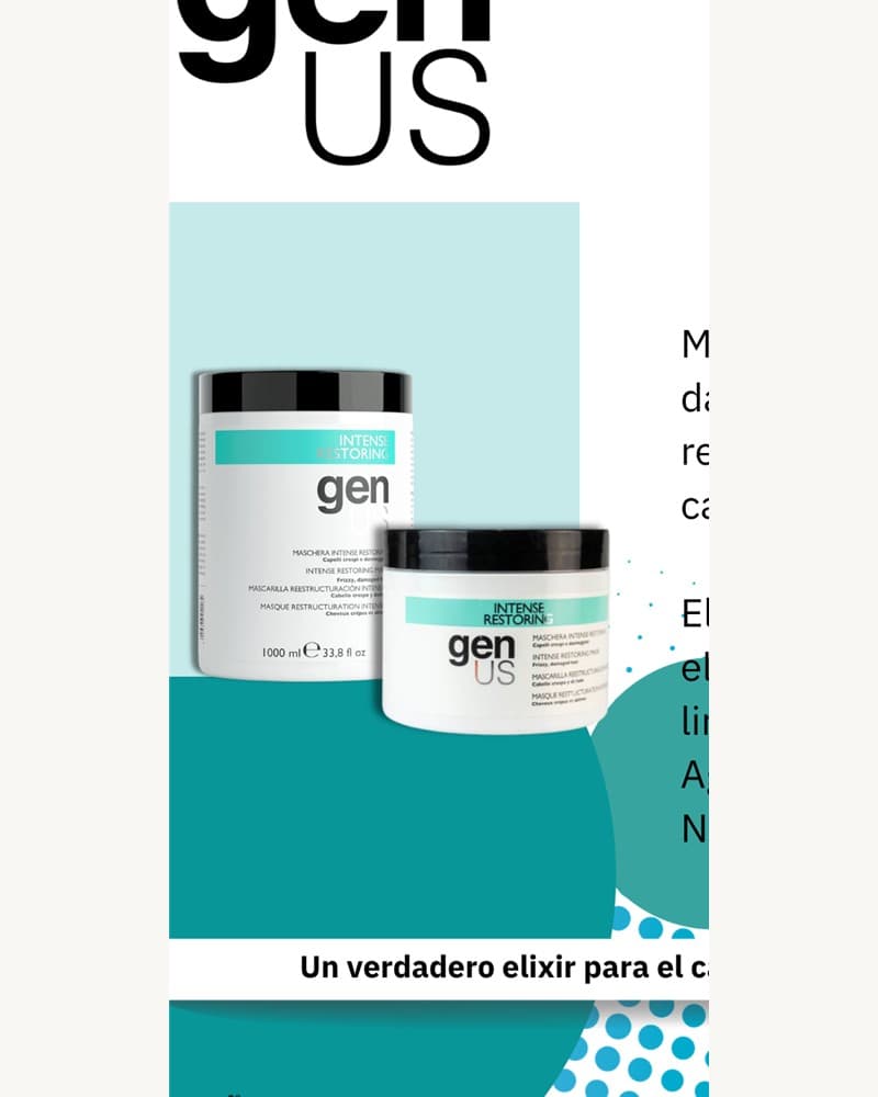 genUS Hair Mascarilla Reestructuración Intensiva