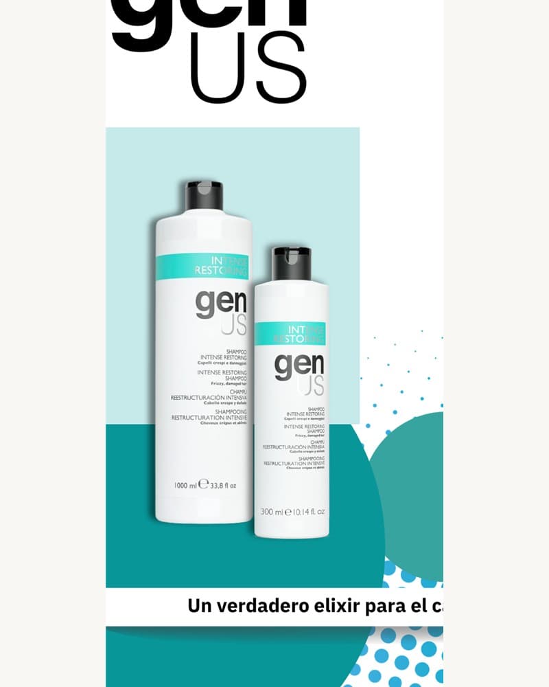 genUS Hair Champú Reestructuración Intensiva