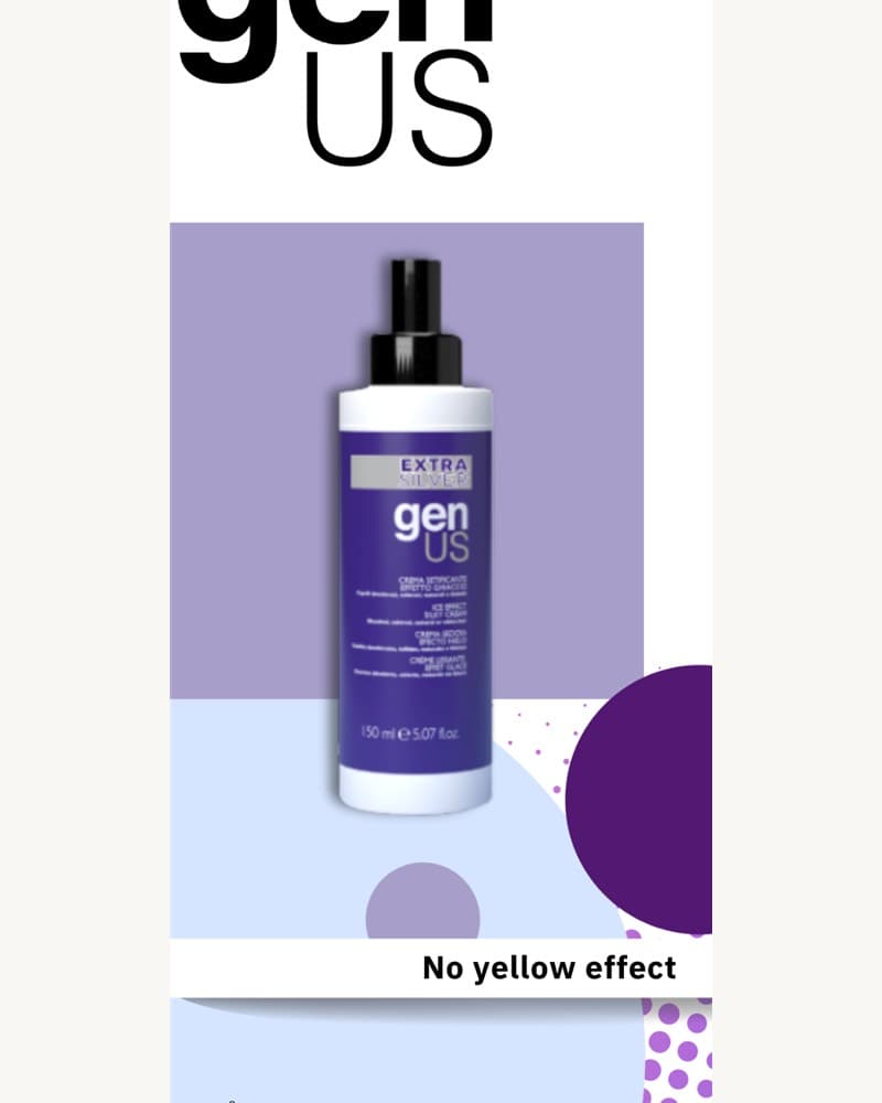 genUS Hair Crema Sedosa Efecto Helado